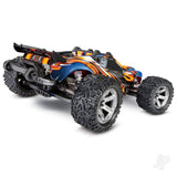 Traxxas Orange Rustler 4X4 VXL 1:10 Stadium Truck RTR (+ TQi VXL-3s TSM)