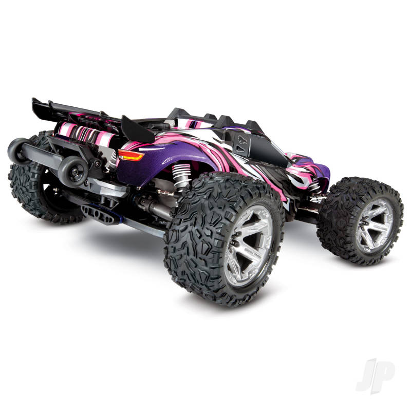 Pink Rustler 4X4 VXL 1:10 Stadium Truck RTR (+ TQi VXL-3s TSM)