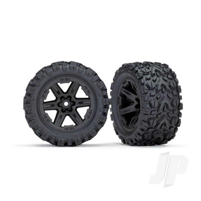 Black Wheels/Tyres RXT Complete (2pcs)