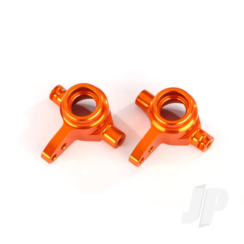 Steering blocks 6061-T6 aluminium (orange-anodized) left & right