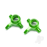 Steering blocks 6061-T6 aluminium (green-anodized) left & right