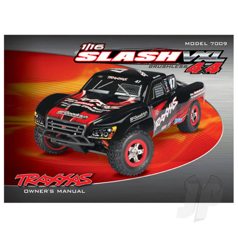 Owners manual 1:16 Slash 4WD VXL (model 7009)