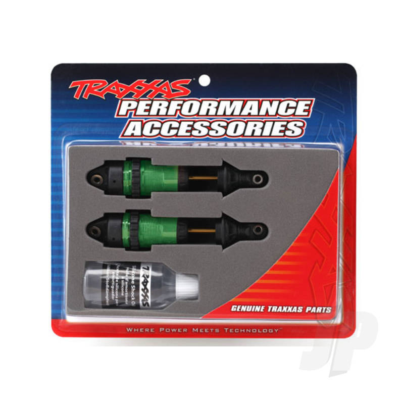 Shocks GTR Long green-anodized PTFE-coated bodies with TiN shafts (fully assembled with out springs) (2pcs)