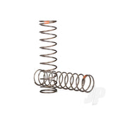 Springs shock (natural finish) (GTS) (0.39 rate orange stripe) (2pcs)