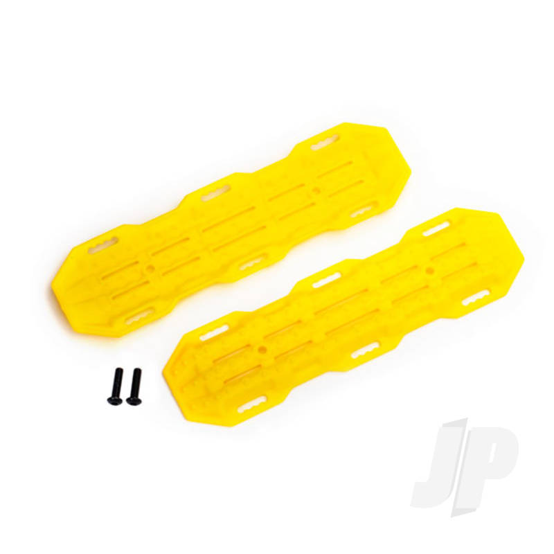 Traction boards yello with mounting hardware