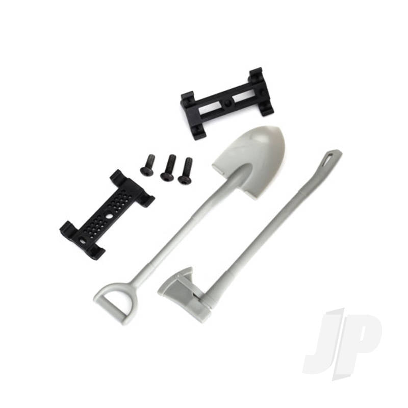 Shovel / axe / accessory mount / mounting hardware