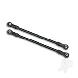 Suspension links rear upper (2pcs) (5x115mm steel) (assembled with hollow balls) (for use with #8140 TRX-4 Long Arm Lift Kit)