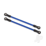 Suspension links rear upper blue (2pcs) (5x115mm powder coated steel) (assembled with hollow balls) (for use with #8140X TRX-4 Long Arm Lift Kit)