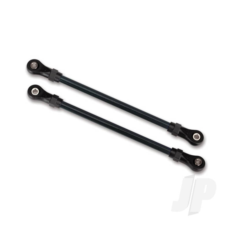 Suspension links front lower (2pcs) (5x104mm steel) (assembled with hollow balls) (for use with #8140 TRX-4 Long Arm Lift Kit)