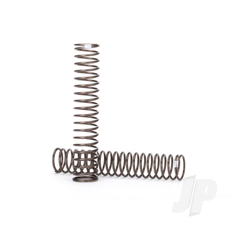 Springs shock Long (natural finish) (GTS) (0.29 rate white stripe) (for use with TRX-4 Long Arm Lift Kit)