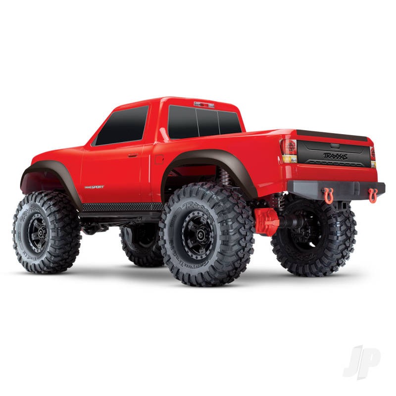 Traxxas TRX-4 Sport 1:10 4X4 Crawler Truck - Red (+ TQ/XL-5 HV/Titan 550)