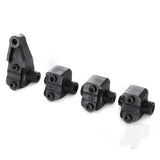 Axle mount set (complete) (front & rear) (for suspension links)