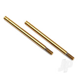 Shock shaft 3x47mm (GTS) (titanium nitride-coated) (2pcs)