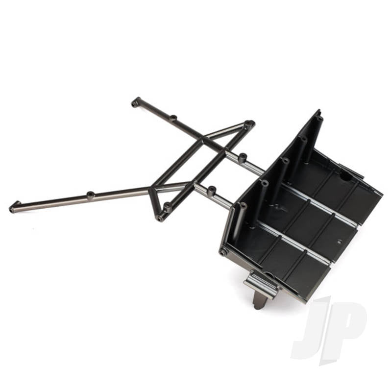 Tube chassis center section rear (satin black chrome-plated)