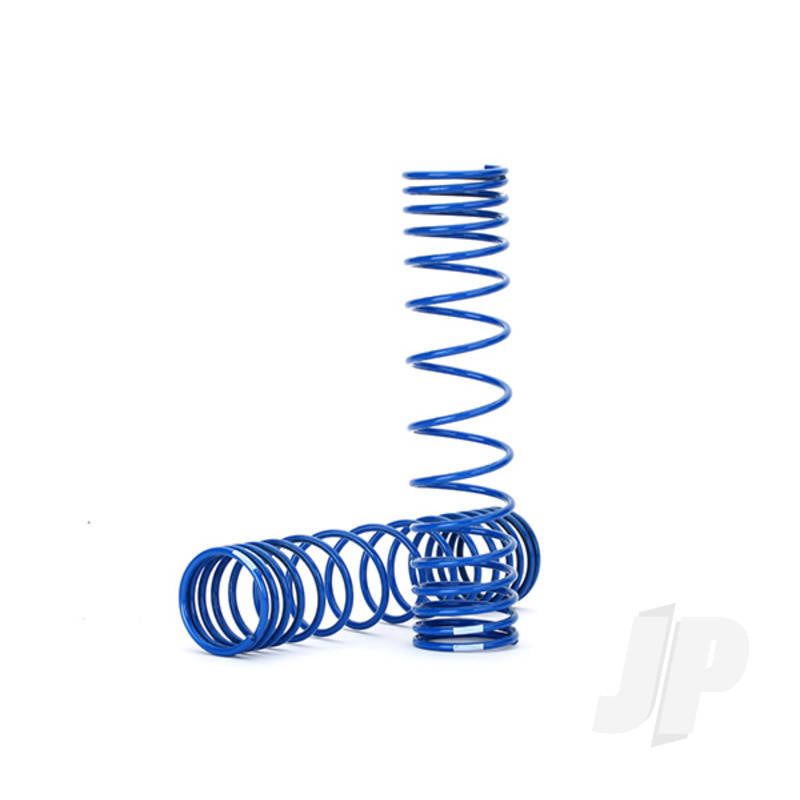 Spring shock rear (blue) (GTR) (progressive 1.042 rate) (2pcs)