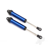 Shocks GTR 134mm aluminium (blue-anodized) (fully assembled with out springs) (front no threads) (2pcs)