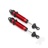 Shocks GTR 139mm aluminium (red-anodized) (fully assembled with out springs) (rear threaded) (2pcs)