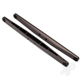 Trailing arm aluminium (dark titanium anodized) (2pcs) (assembled with hollow balls)