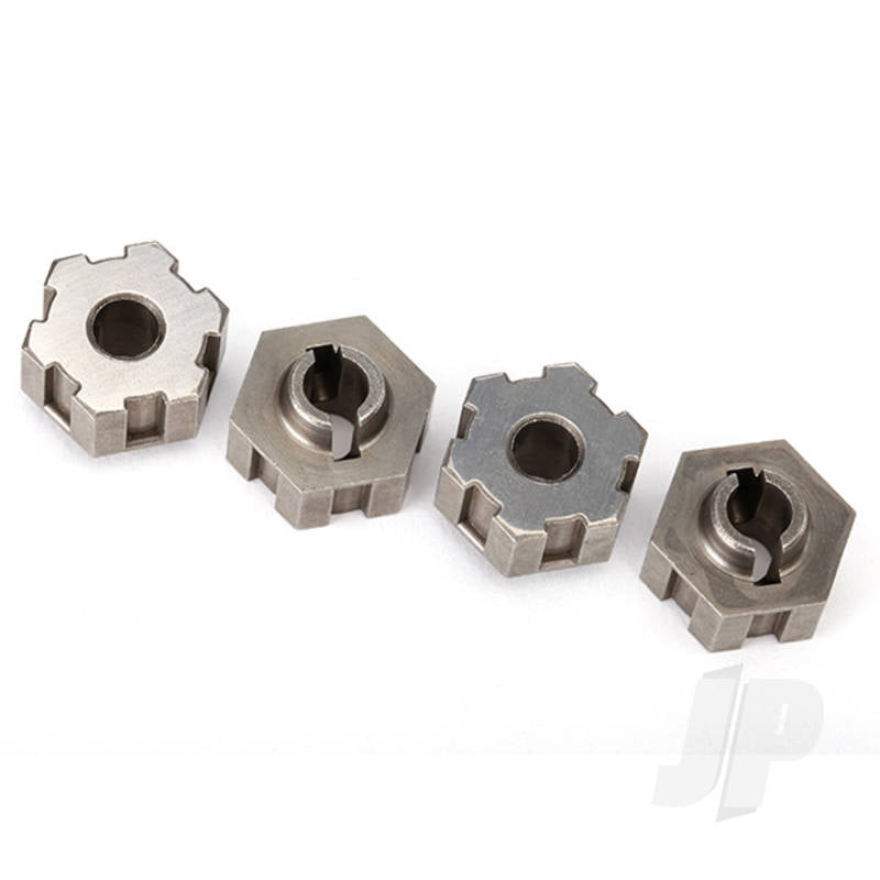 Wheel hubs hex steel (4pcs)