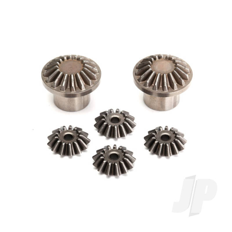 Gear set rear Differential (output gears (2pcs) / spider gears (4pcs)) (#8581 required to build complete Differential)