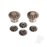 Gear set rear Differential (output gears (2pcs) / spider gears (4pcs)) (#8581 required to build complete Differential)