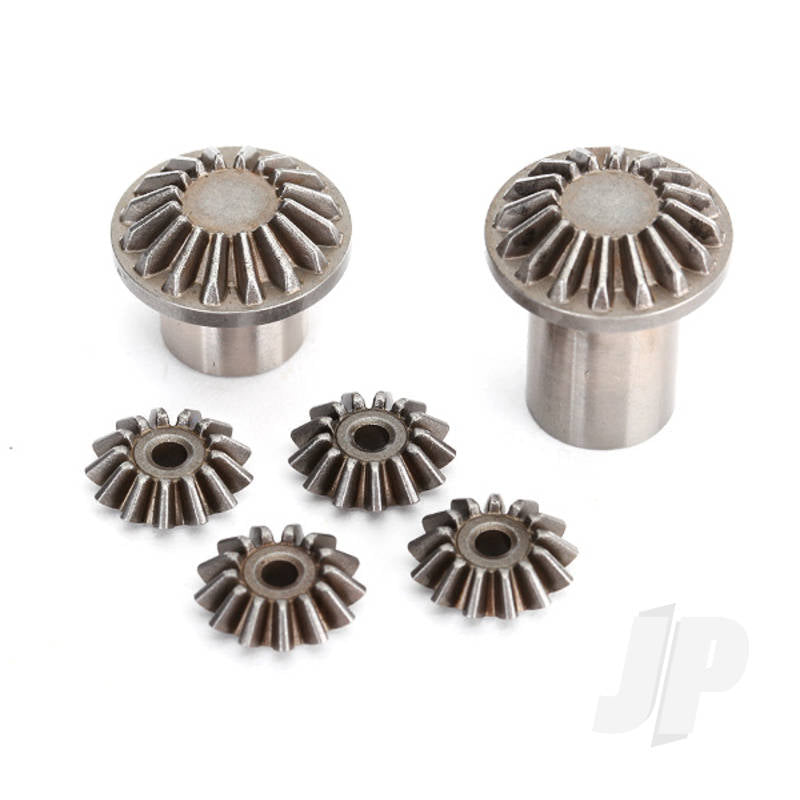 Gear set center Differential (output gears (2pcs) / spider gears (4pcs))