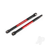 Push rods aluminum (red-anodized) (2) (assembled with rod ends)