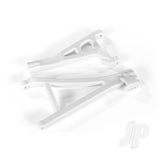 Suspension arms white front (right) heavy duty (upper (1pc) / lower (1pc))