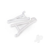 Suspension arms white front (left) heavy duty (upper (1pc) / lower (1pc))