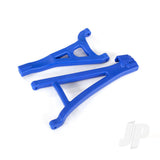 Suspension arms blue front (left) heavy duty (upper (1pc) / lower (1pc))