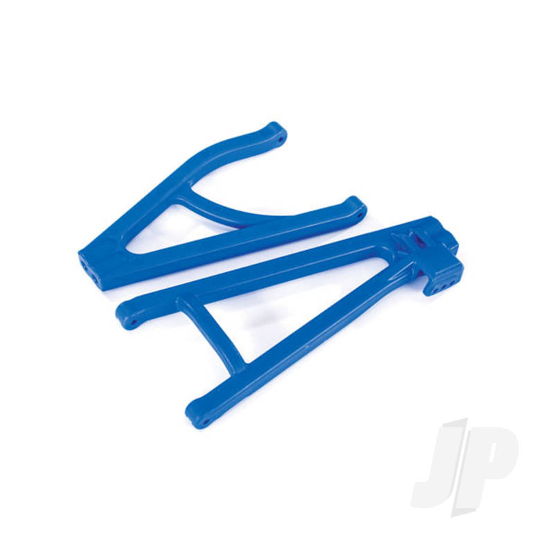 Suspension arms blue rear (left) heavy duty adjustable wheelbase (upper (1pc) / lower (1pc))