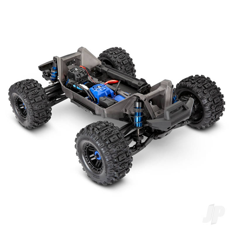 Traxxas Orange WideMaxx Maxx 1:10 4X4 Brushless RTR Monster Truck (+ TQi TSM VXL-4S Velineon 540XL)