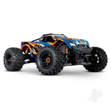 Traxxas Orange WideMaxx Maxx 1:10 4X4 Brushless RTR Monster Truck (+ TQi TSM VXL-4S Velineon 540XL)