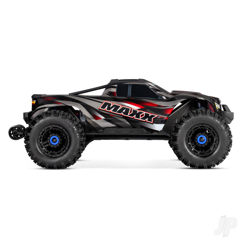 Traxxas Red WideMaxx Maxx 1:10 4X4 Brushless RTR Monster Truck (+ TQi/TSM/ VXL-4S/ Velineon 540XL)