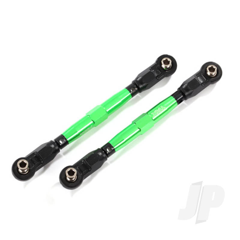 Aluminium front toe links 88mm (Green)