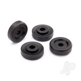 Wheel washers black (4pcs)