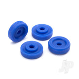 Wheel washers blue (4pcs)