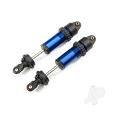 Shocks GT-Maxx aluminium (blue-anodized) (fully assembled with out springs) (2pcs)