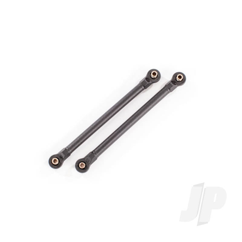 Toe links 119.8mm (108.6mm center to center) (black) (2pcs) (for use with #8995 WideMaxx suspension kit)