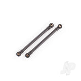 Toe links 119.8mm (108.6mm center to center) (black) (2pcs) (for use with #8995 WideMaxx suspension kit)