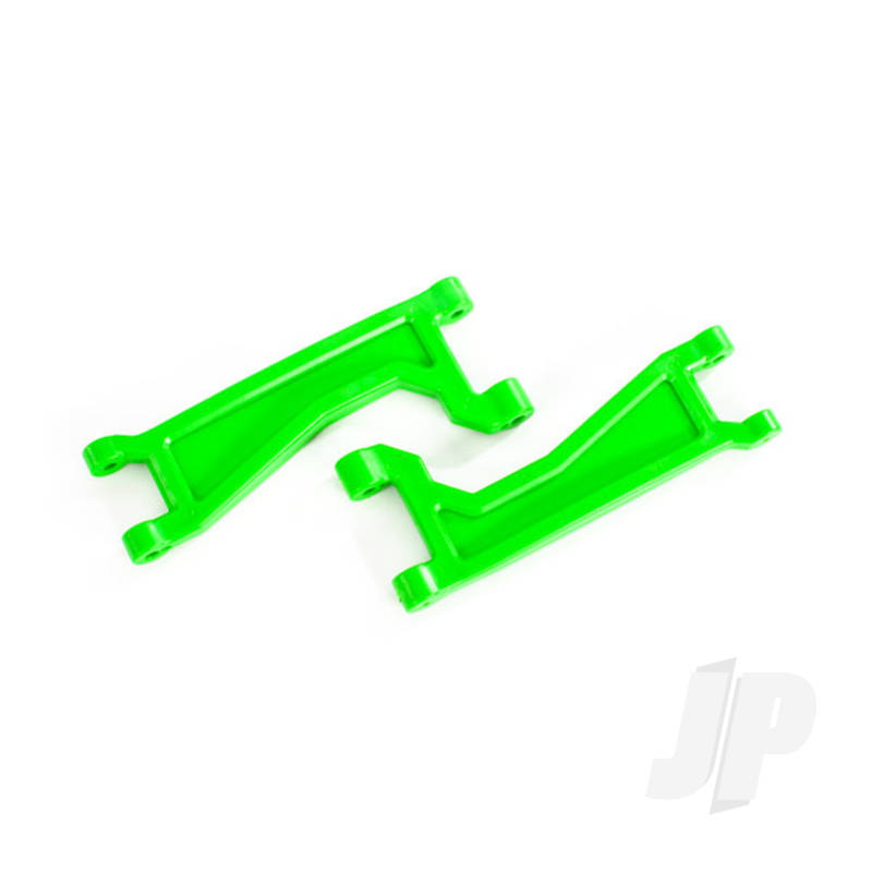 Suspension arms upper green (left or right front or rear) (2pcs) (for use with #8995 WideMaxx suspension kit)