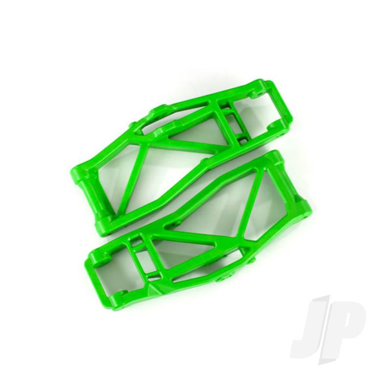 Suspension arms lower green (left and right front or rear) (2pcs) (for use with #8995 WideMaxx suspension kit)