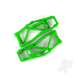 Suspension arms lower green (left and right front or rear) (2pcs) (for use with #8995 WideMaxx suspension kit)