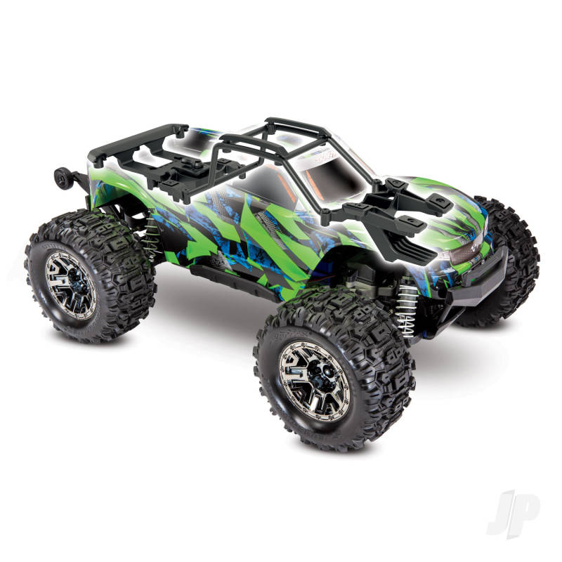 Traxxas Hoss 1:10 4x4 VXL RTR Monster Truck (TQi/TSM/ Self-Righting/ VXL-3S ESC) Green