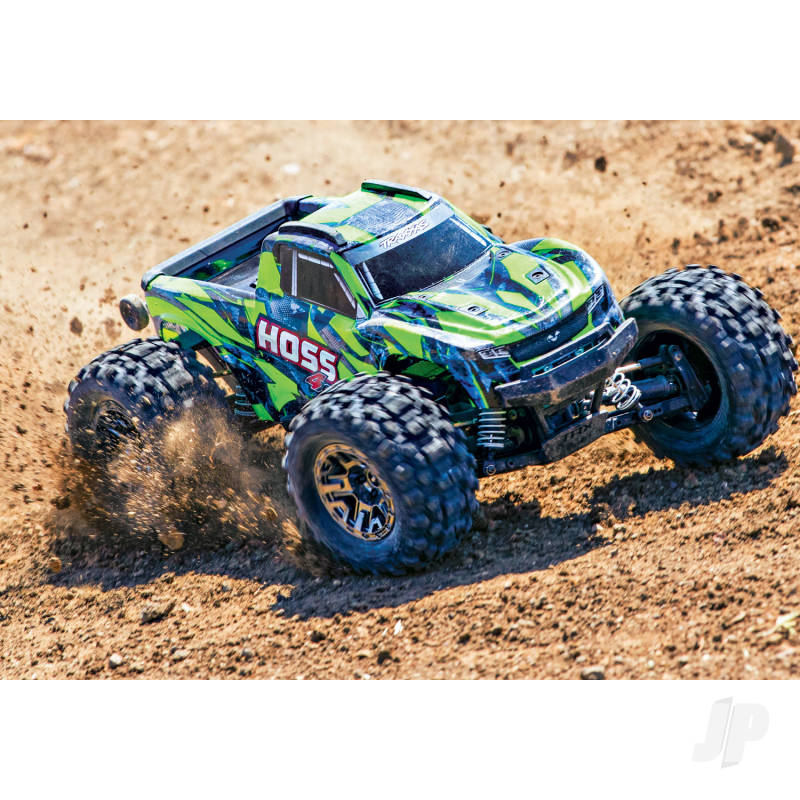 Traxxas Hoss 1:10 4x4 VXL RTR Monster Truck (TQi/TSM/ Self-Righting/ VXL-3S ESC) Green