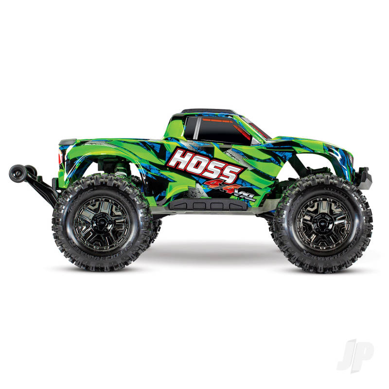 Traxxas Hoss 1:10 4x4 VXL RTR Monster Truck (TQi/TSM/ Self-Righting/ VXL-3S ESC) Green