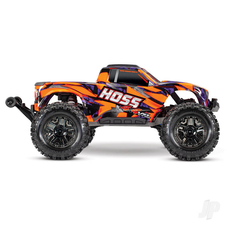 Traxxas Hoss 1:10 4x4 VXL RTR Monster Truck (TQi/TSM/ Self-Righting/ VXL-3S ESC) - Orange