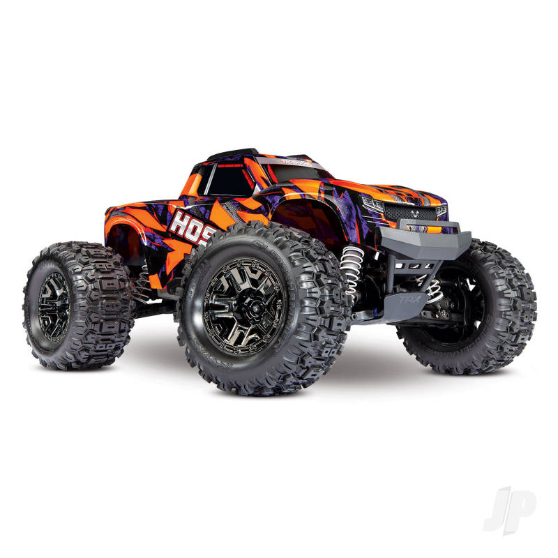 Traxxas Hoss 1:10 4x4 VXL RTR Monster Truck (TQi/TSM/ Self-Righting/ VXL-3S ESC) - Orange