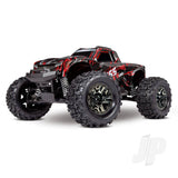 Hoss VXL 1:10 4X4 RTR Monster Truck Shadow Red (+ TQi TSM Self-Righting VXL-3S Velineon 540XL)