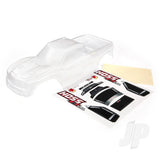 Traxxas Body Hoss 4x4 (Clear Requires Painting) with Window Grille Lights & Decal Sheet